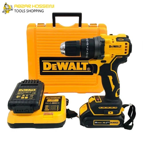 دریل شارژی 36 ولت پولیش دار دیوالت مدل DCD710DK2
