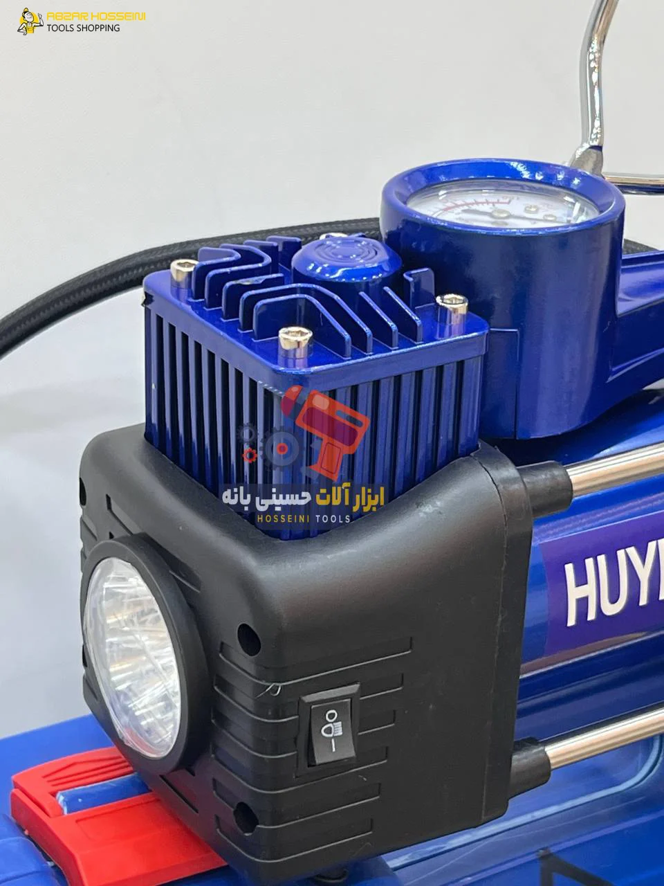 فشار پمپ باد فندکی دو سیلندر هیوندای مدل RD-AC14