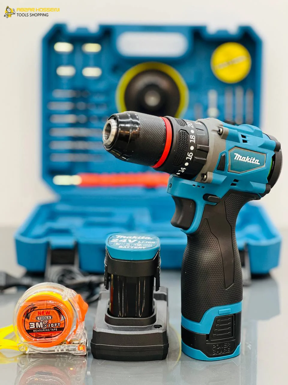 ویژگی های برجسته دریل شارژی 24 ولت MAKITA