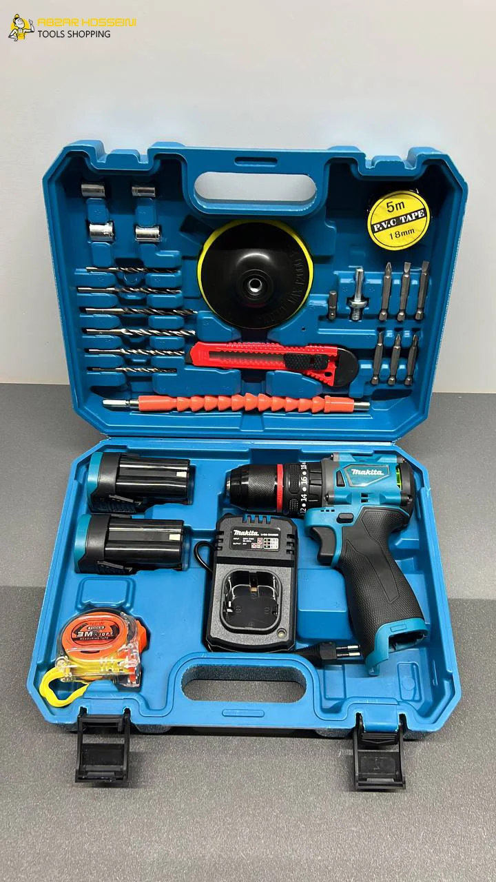 طراحی دریل شارژی 24 ولت MAKITA