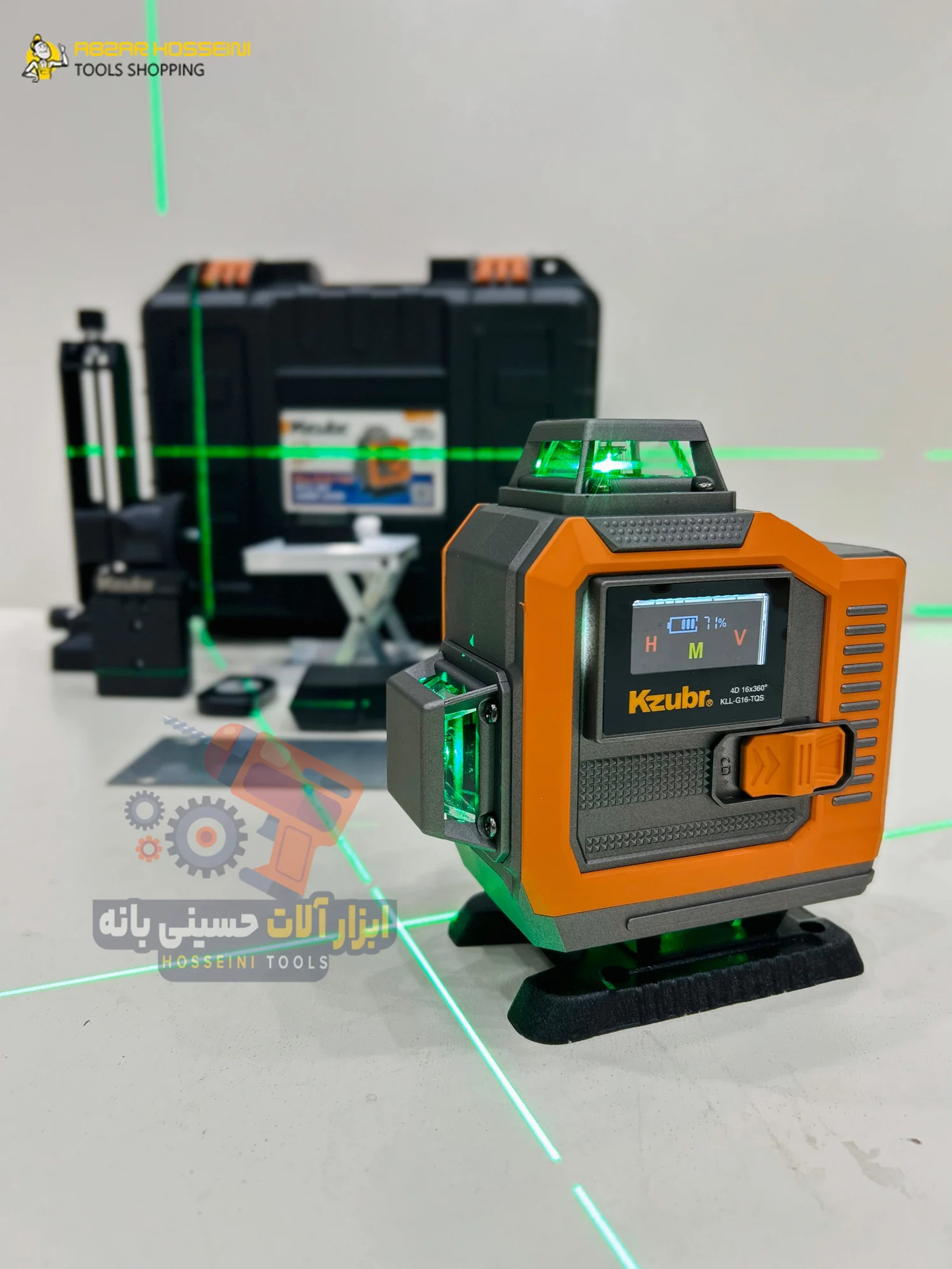 تراز لیزری زوبر سری جدید مدل KLL-G16-TQS
