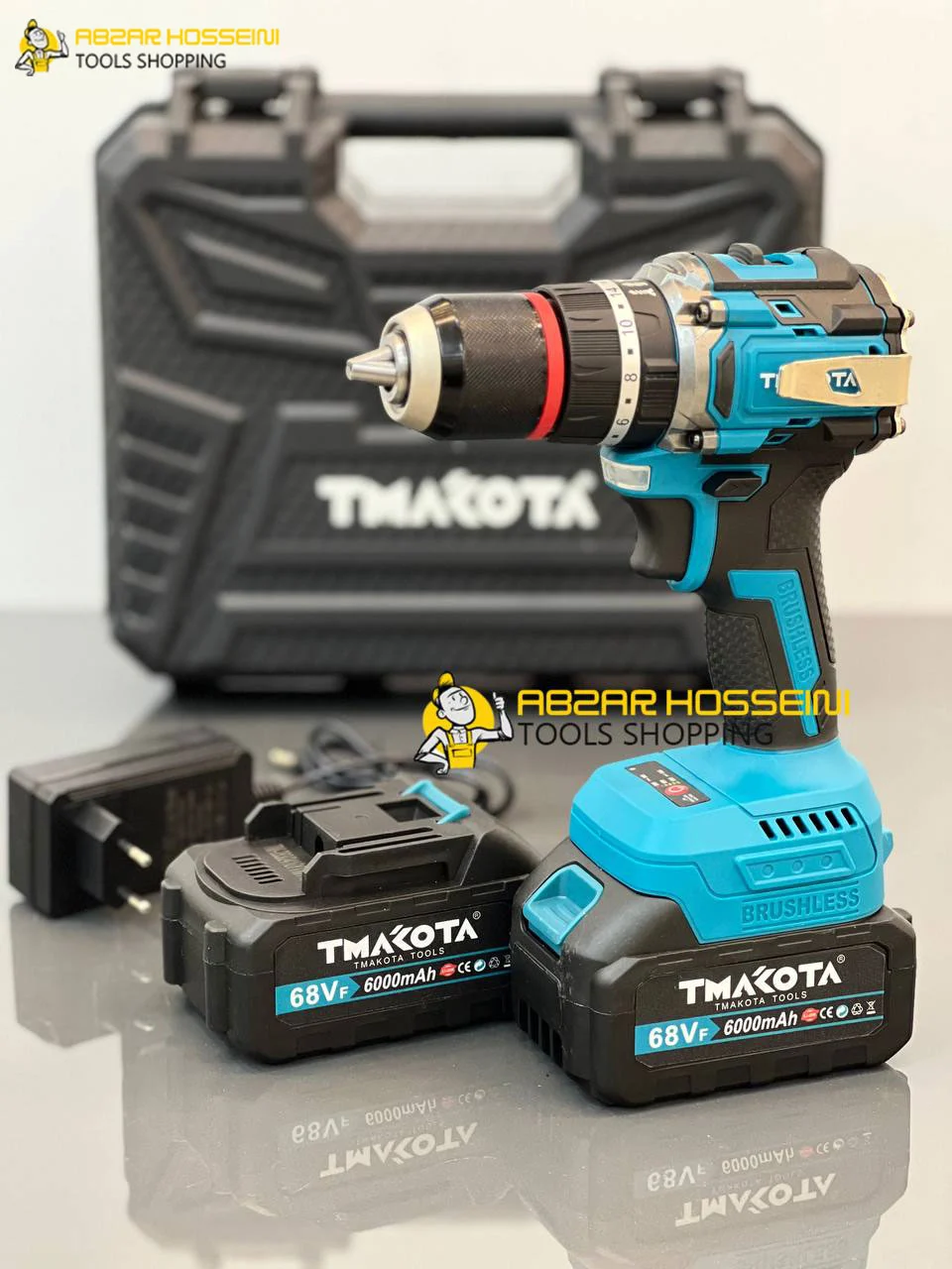 طراحی دریل شارژی ماکوتا مدل TM-6620