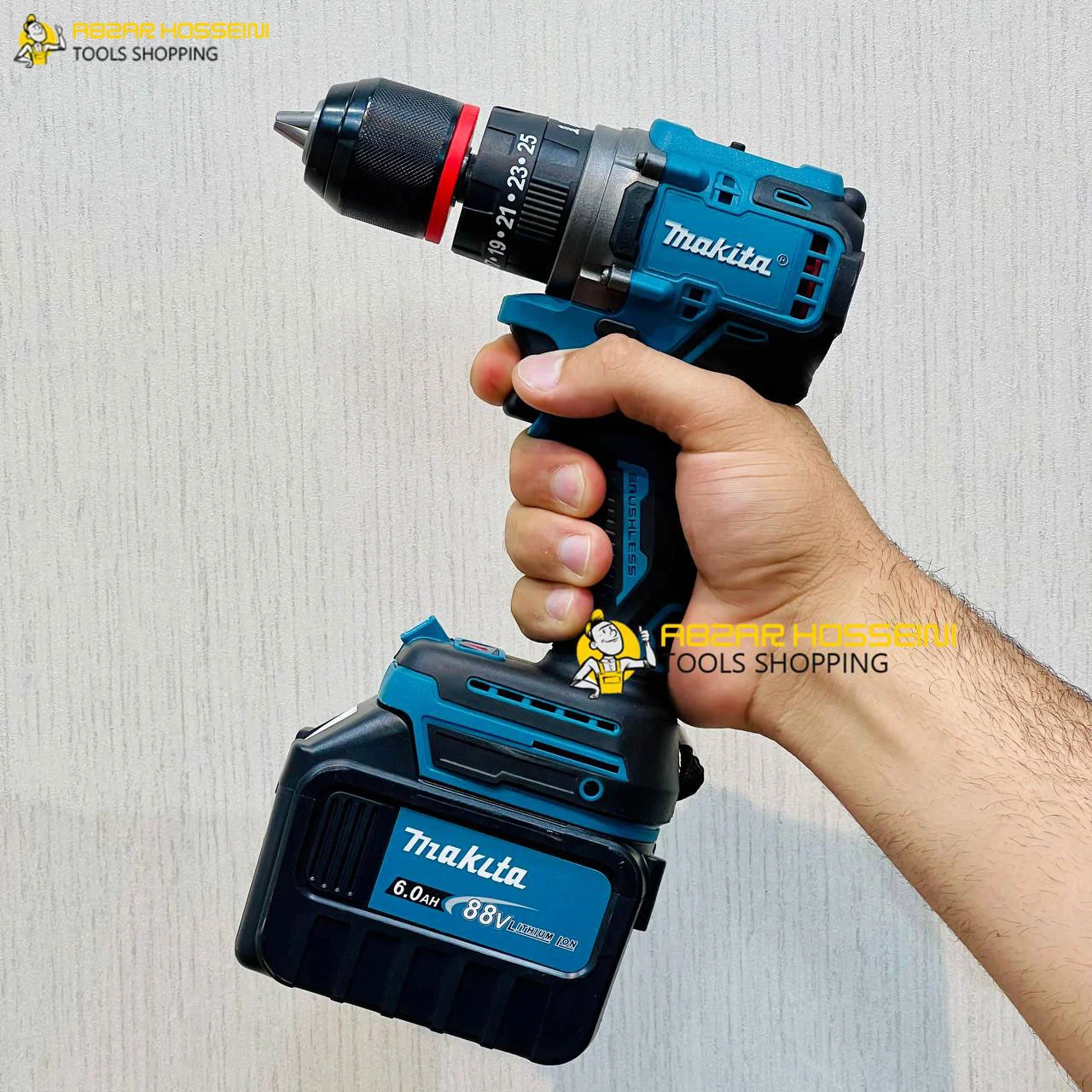 قدرت پک شش قلو ماکیتا مدل 88V